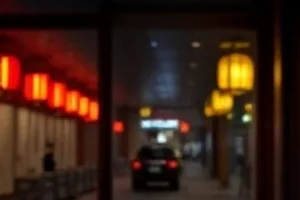 《白鲸镇》封面：小镇影院门口的手绘鲸鱼招牌